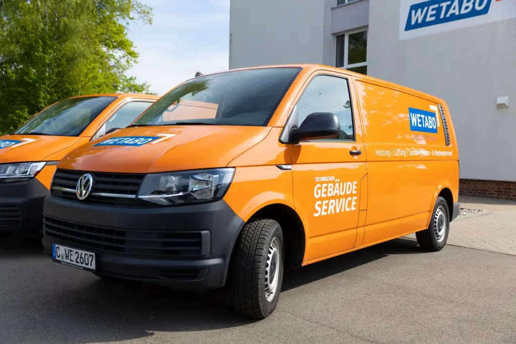 Firmenfahrzeug von WETABO